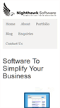 Mobile Screenshot of nighthawksoftware.com